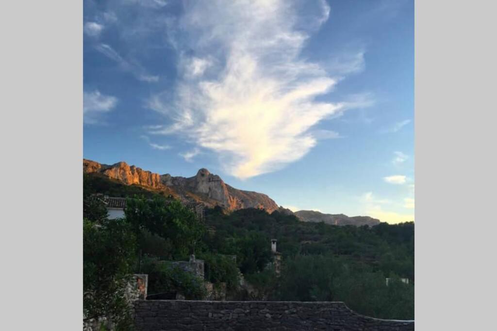 Casa Nicole Naturaleza, Montanas Y Piscina Privada En Alicante Carroja Exterior foto