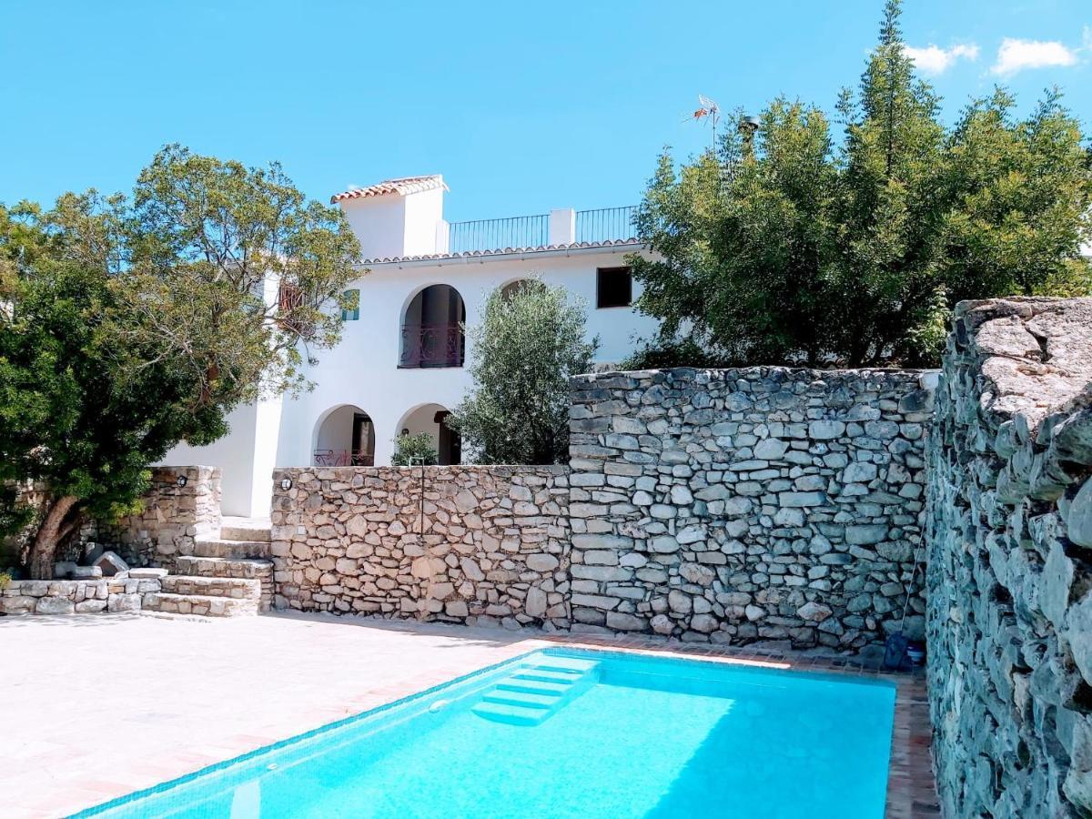 Casa Nicole Naturaleza, Montanas Y Piscina Privada En Alicante Carroja Exterior foto